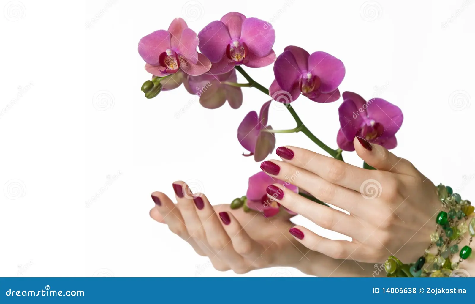 Unhas Orquídeas